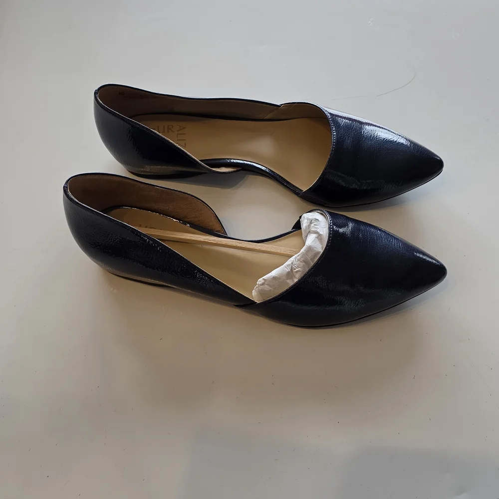 Naturalizer Navy Blue Women's Flats 9M - Picture 1 of 9